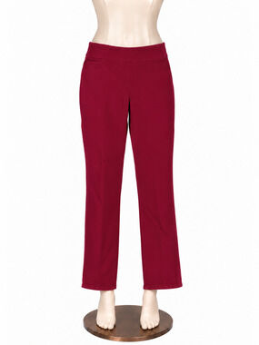 Chico's Pull-On Stretch Jeggings Dark Pink Size US 10R (1.5R)